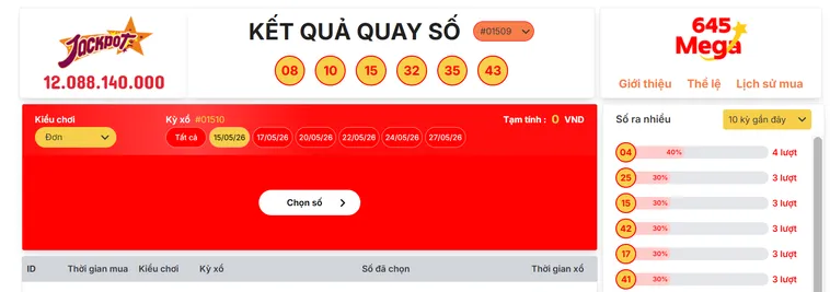 Chinh Phục Giấc Mơ Jackpot Cùng Mega 645 Tại Bin88 Hàng Đầu