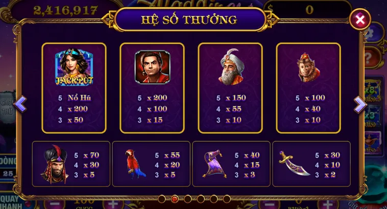 Bắn Cá Aladdin Tại Bin88 Siêu Phẩm Săn Thưởng Cùng Thần Đèn Huyền Thoại