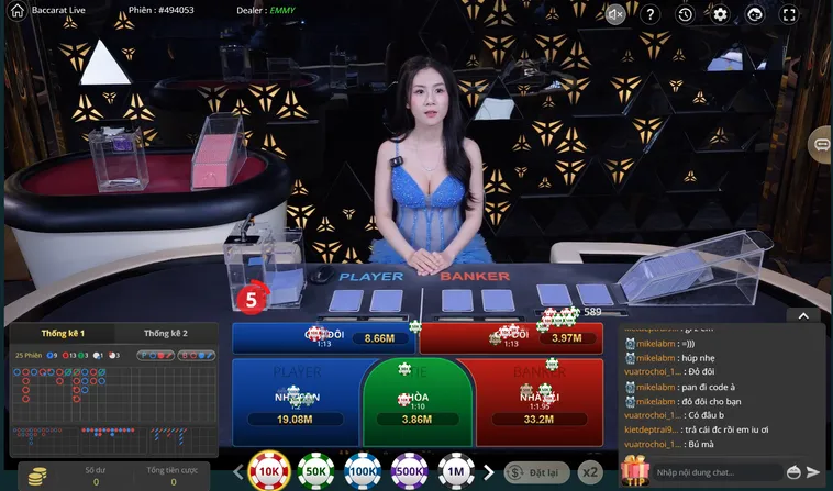 Chinh Phục Sảnh Baccarat Live Tại Bin88 Với Tỷ Lệ Thắng Cược Cực Cao