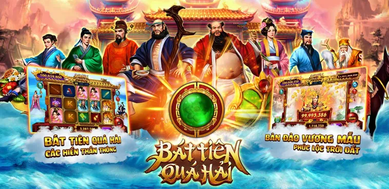 Siêu Phẩm Nổ Hũ Bát Tiên Quá Hải Tại Bin88 Chinh Phục Jackpot 9 Tỷ