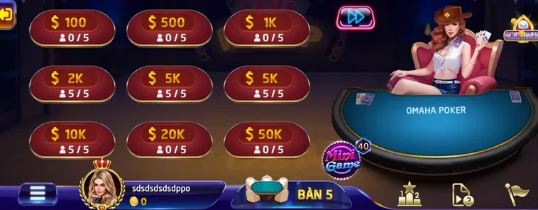 Poker Omaha Tại Bin88 Sân Chơi Đỉnh Cao Dành Cho Các Cao Thủ Bài Bạc