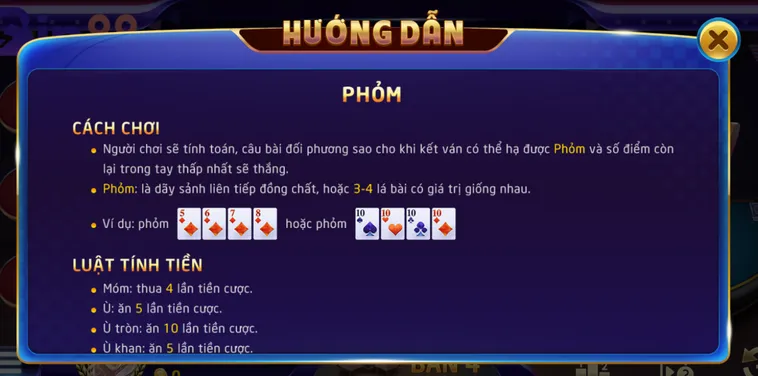 Trải Nghiệm Đỉnh Cao Game Phỏm Tại Bin88 Với Cơ Hội Thắng Cược Khủng