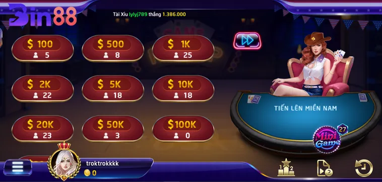 Trải Nghiệm Game Tiến Lên Miền Nam Tại Bin88 Với Đẳng Cấp Cao Thủ