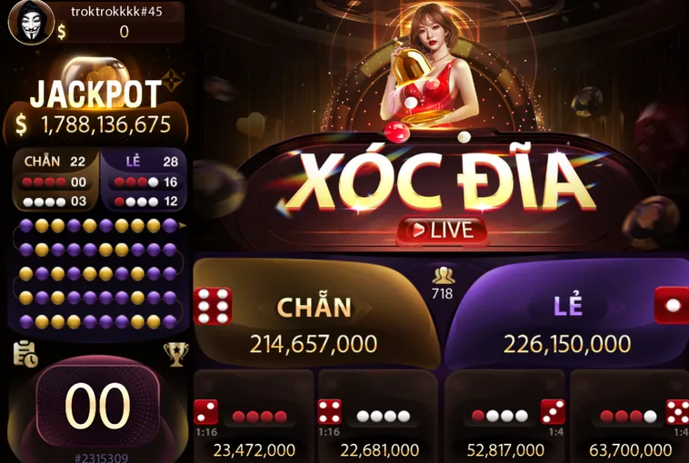 Xóc Đĩa Live Tại Bin88 Trải Nghiệm Săn Thưởng Đẳng Cấp Nhất Hiện Nay